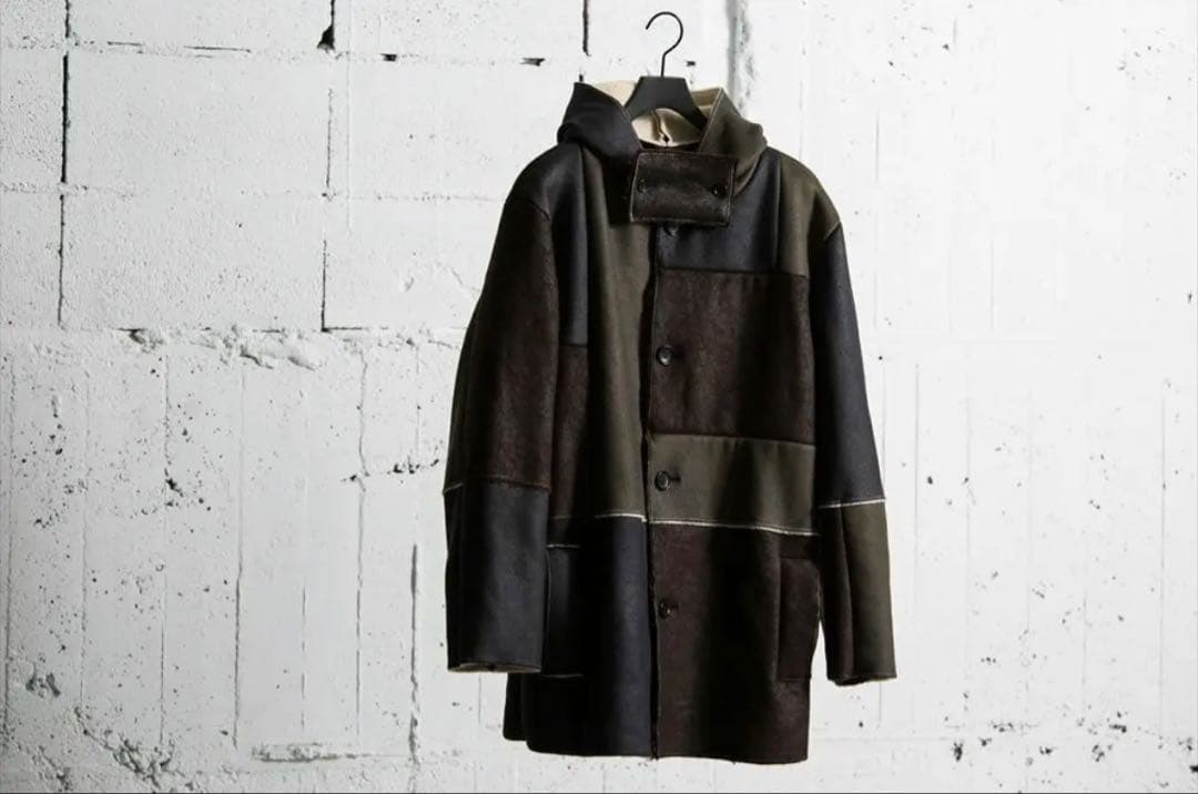 ジャケット・アウター Gosha Rubchinskiy PATCHWORK MOUTON M