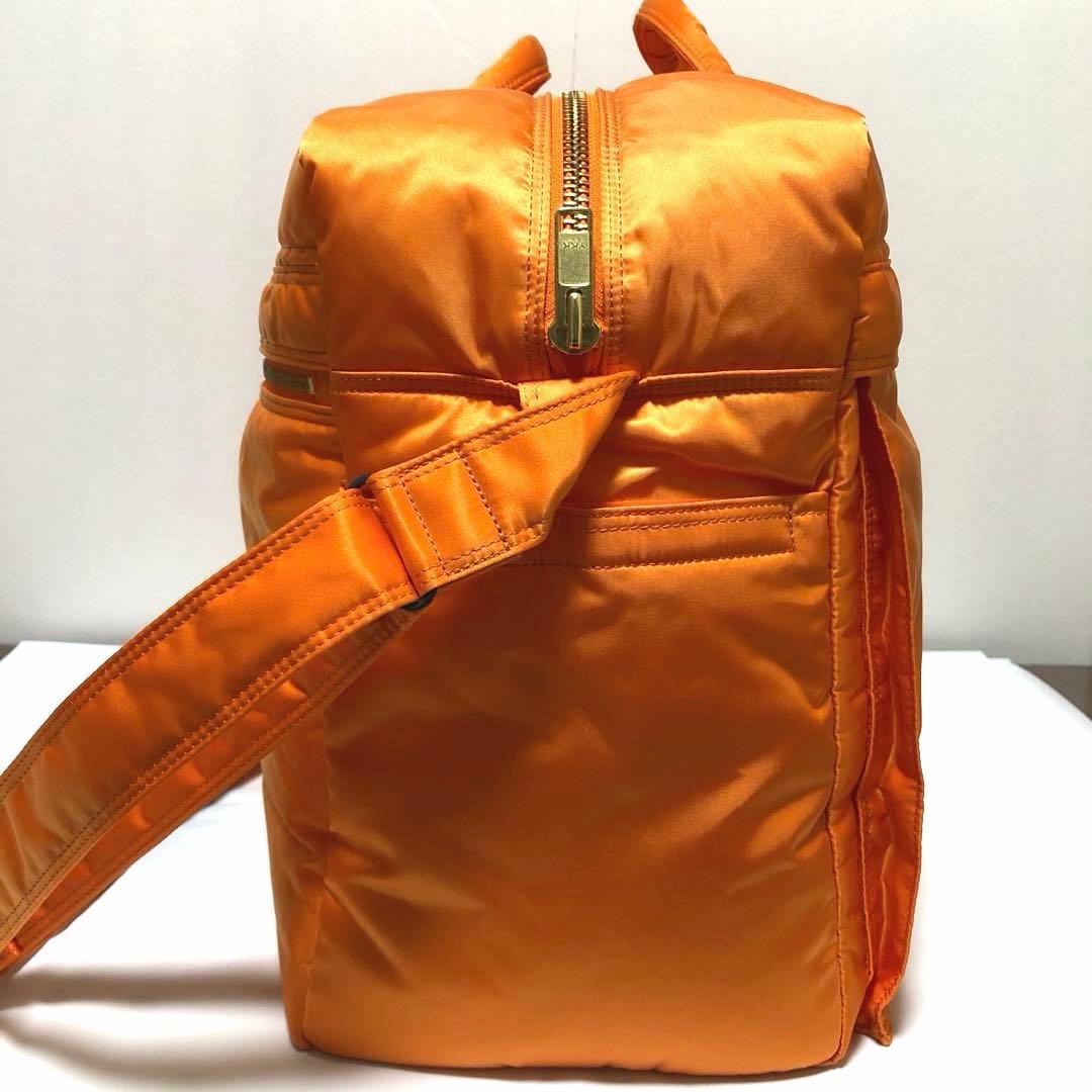 新品同様✨激レア ポータータンカー ボストンバッグL ショルダーバッグ オレンジ