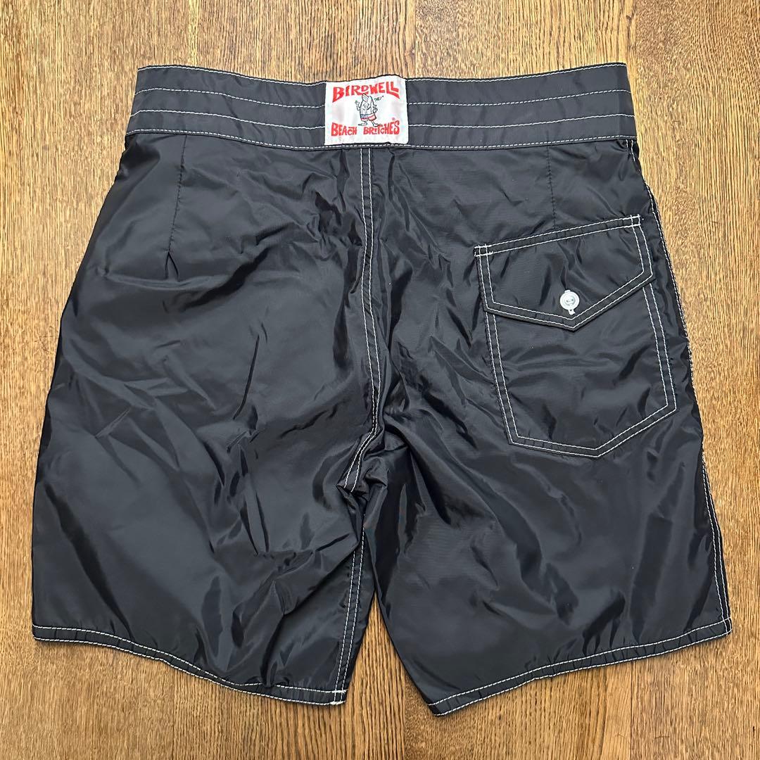 【新品】BIRDWELL / バードウェル ボードショーツ 黒 USA製