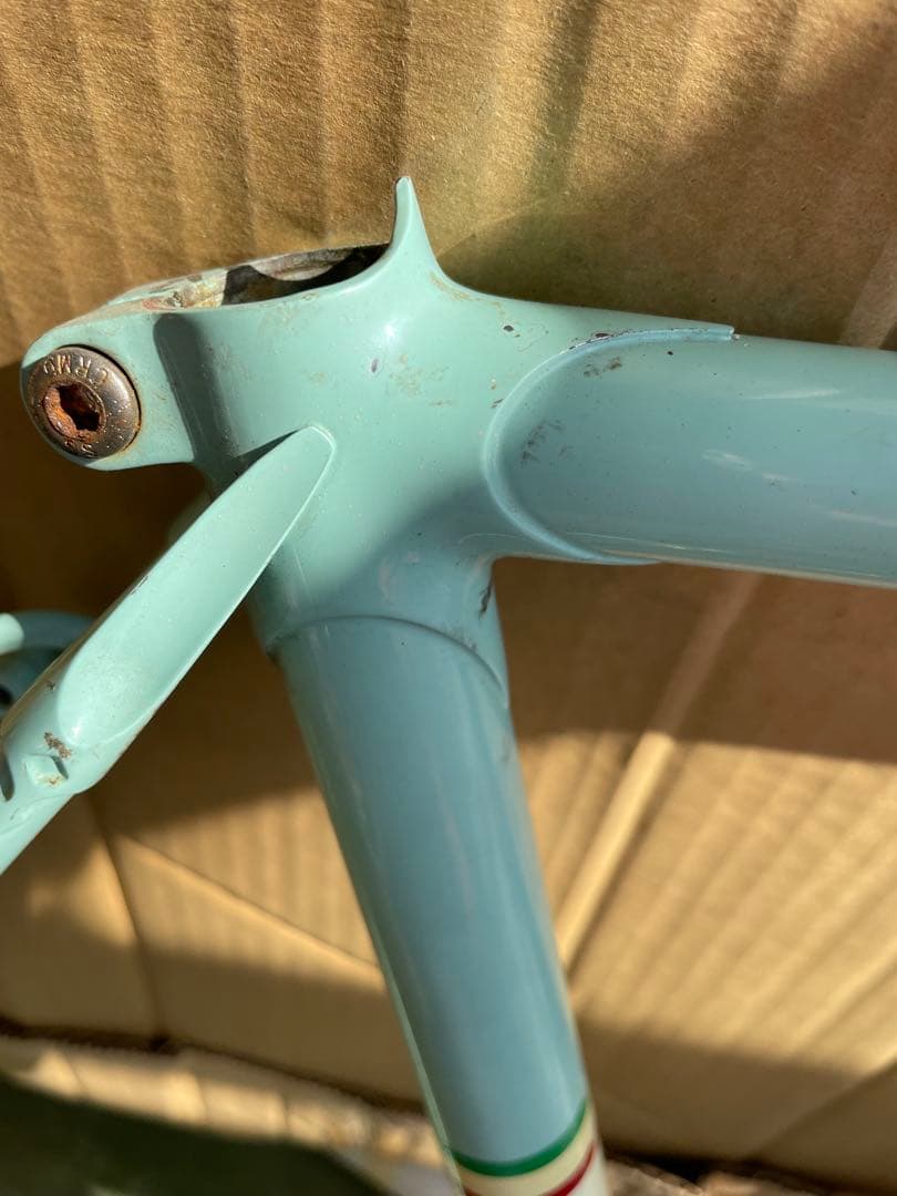 ビアンキ　クロス　レストアベー　クロモリ