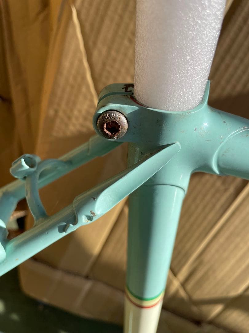 ビアンキ　クロス　レストアベー　クロモリ