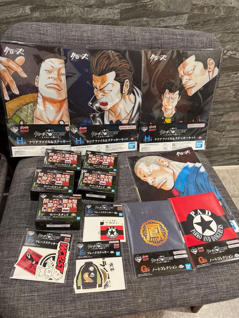 クローズ＆WORST 一番くじ ラストワン賞　花木九里虎 フィギュア 下位賞付