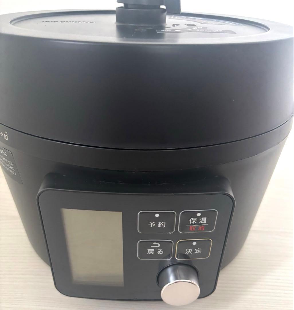 新品未使用品★ アイリスオーヤマ　電気圧力鍋 4L PMPC-MA4 ブラック