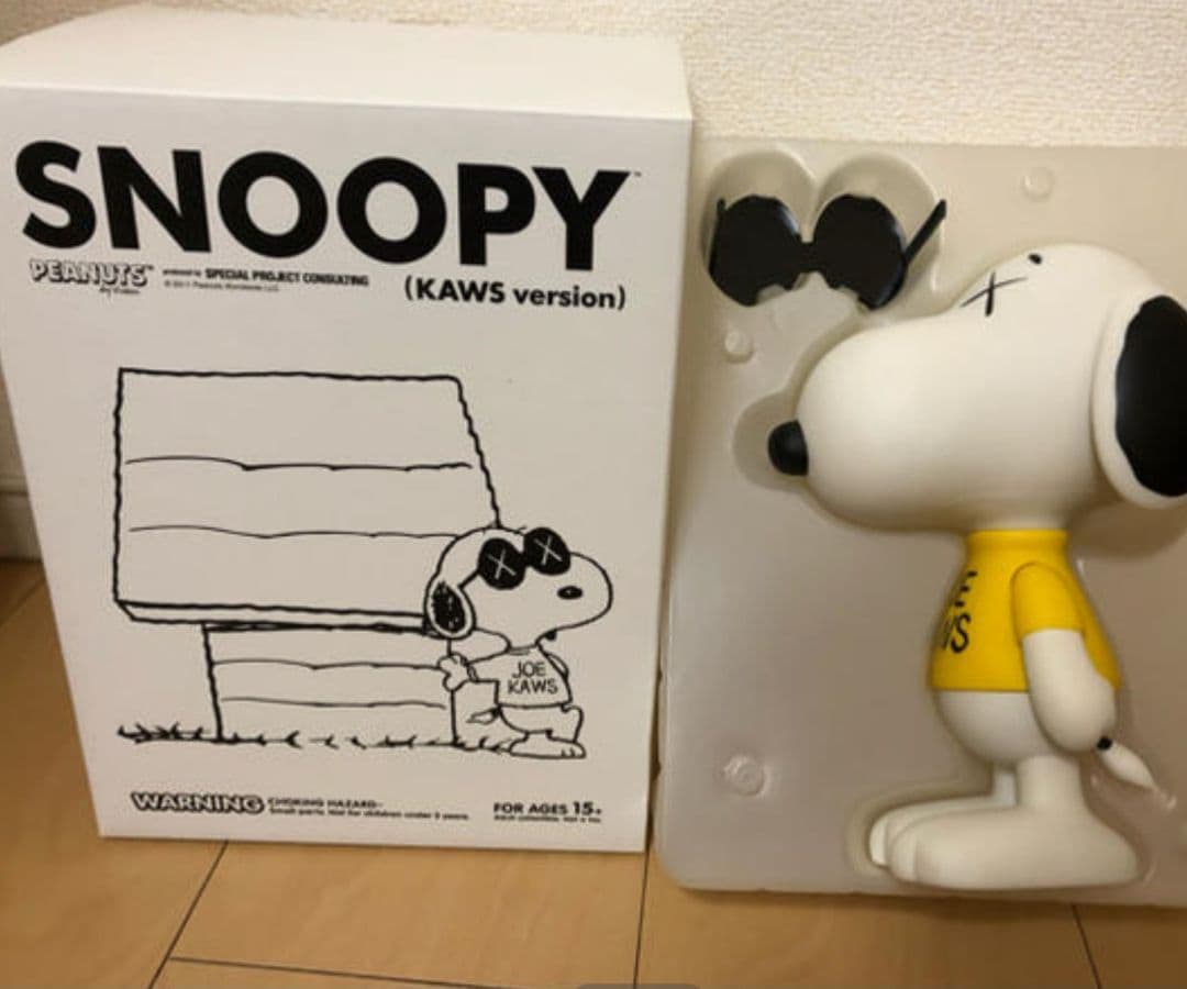 ★JOE KAWSKAWS ×OriginalFakeSNOOPYベアブリック★