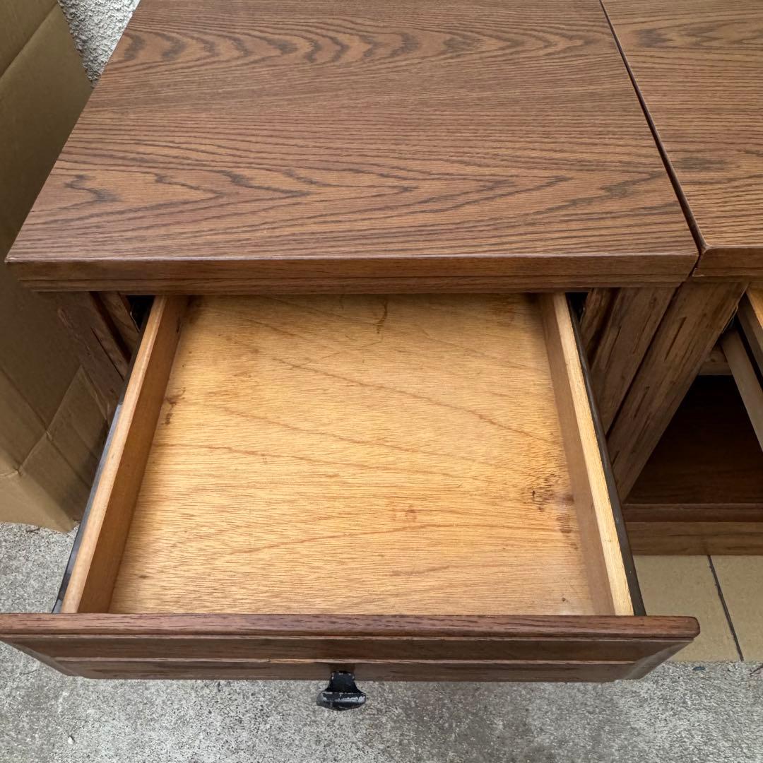 【値下げ】①アメリカ軍 米軍払下げ DREXEL ドレクセル社 サイドテーブル