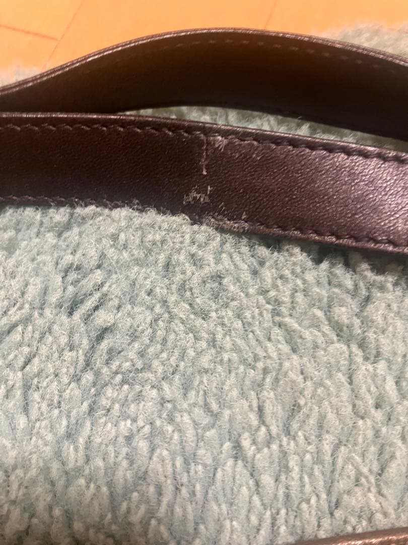 ロエベアナグラム ショルダーバッグ ナッパレザー