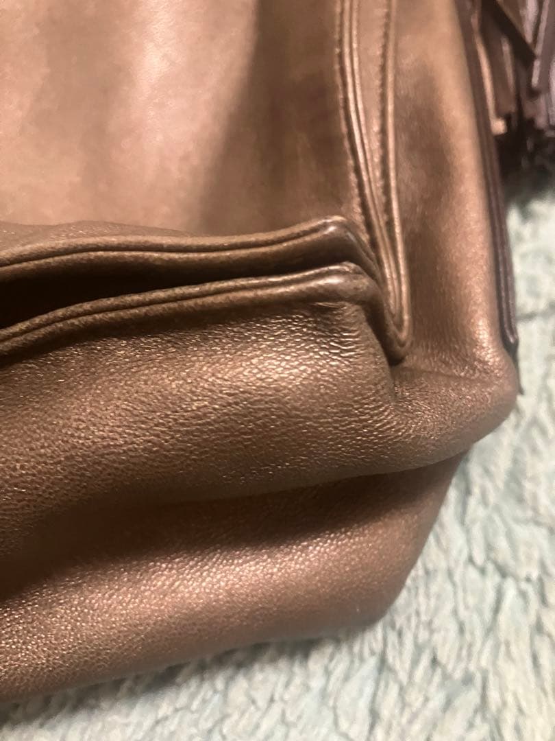 ロエベアナグラム ショルダーバッグ ナッパレザー