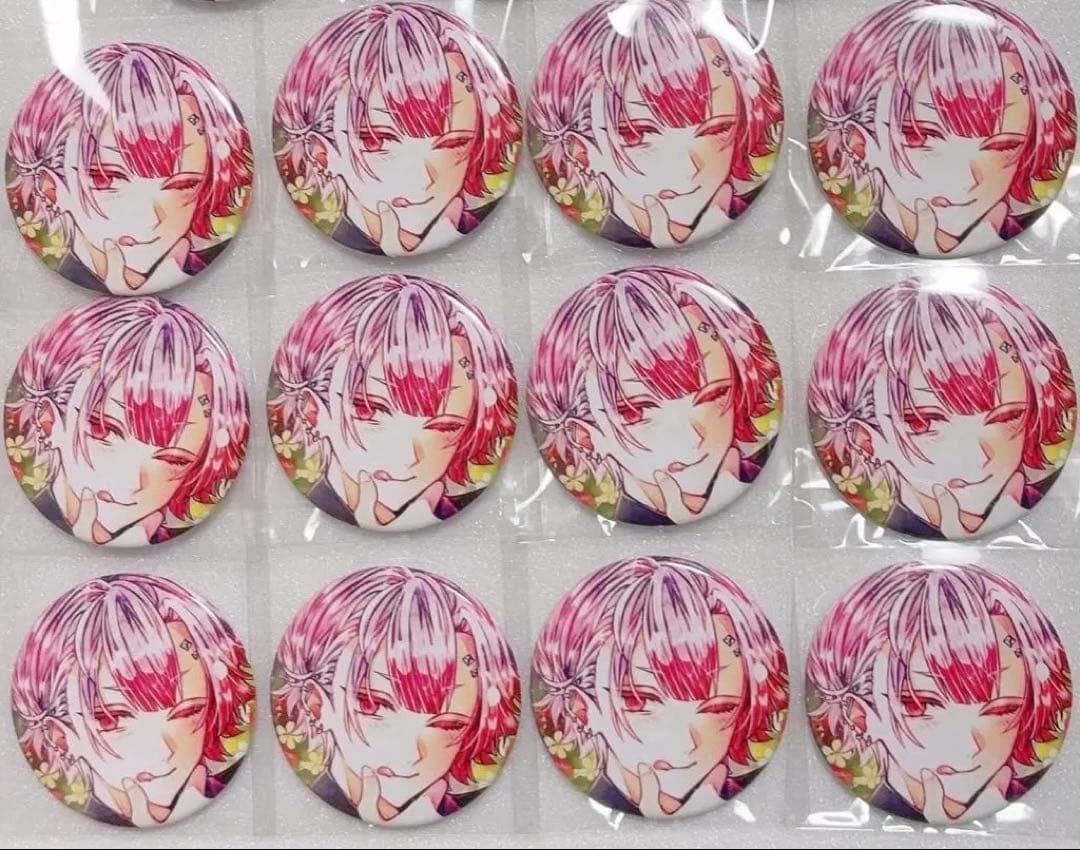 あくねこ 缶バッジ バト缶 Vol.4 ストロベリーガーデン アモン