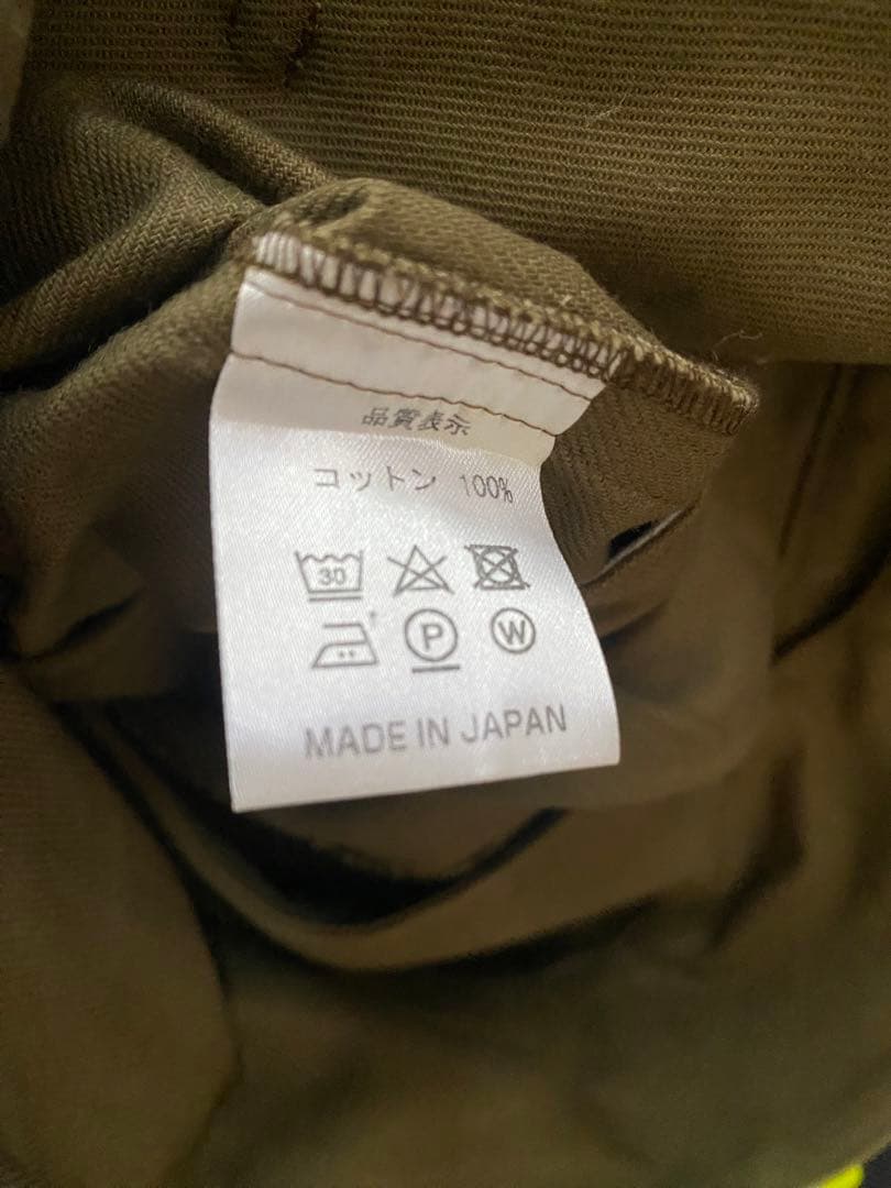 PUR 池田泉　2tuck gurkha pants (olive)