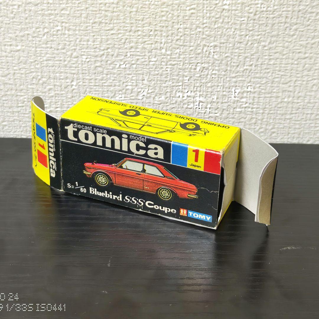 TOMICA　トミカ　ブルーバードSSS　クーペ　1Aホイール　赤シート