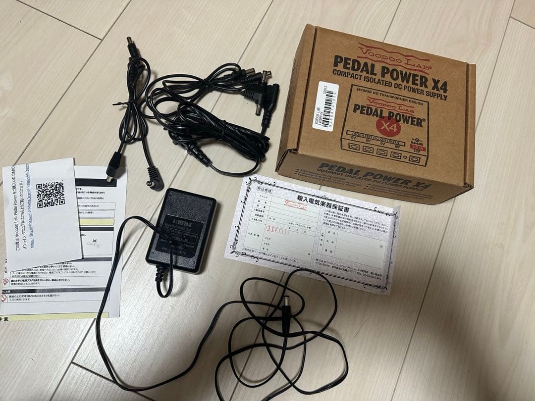 ギター Voodoo Lab PEDAL POWER X4