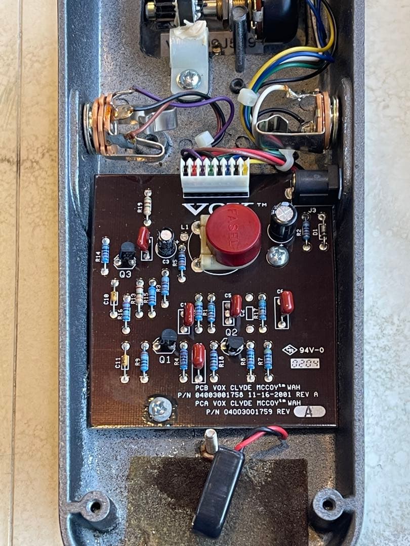 VOX V848 Clyde McCoy ワウペダル 美品 動作確認済み