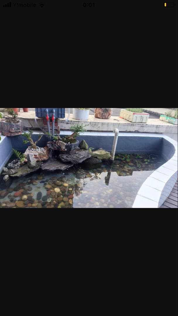 ポンプつき池フィルター万能濾過装置 池フィルター最高濾過装置大)当日発送送料込み