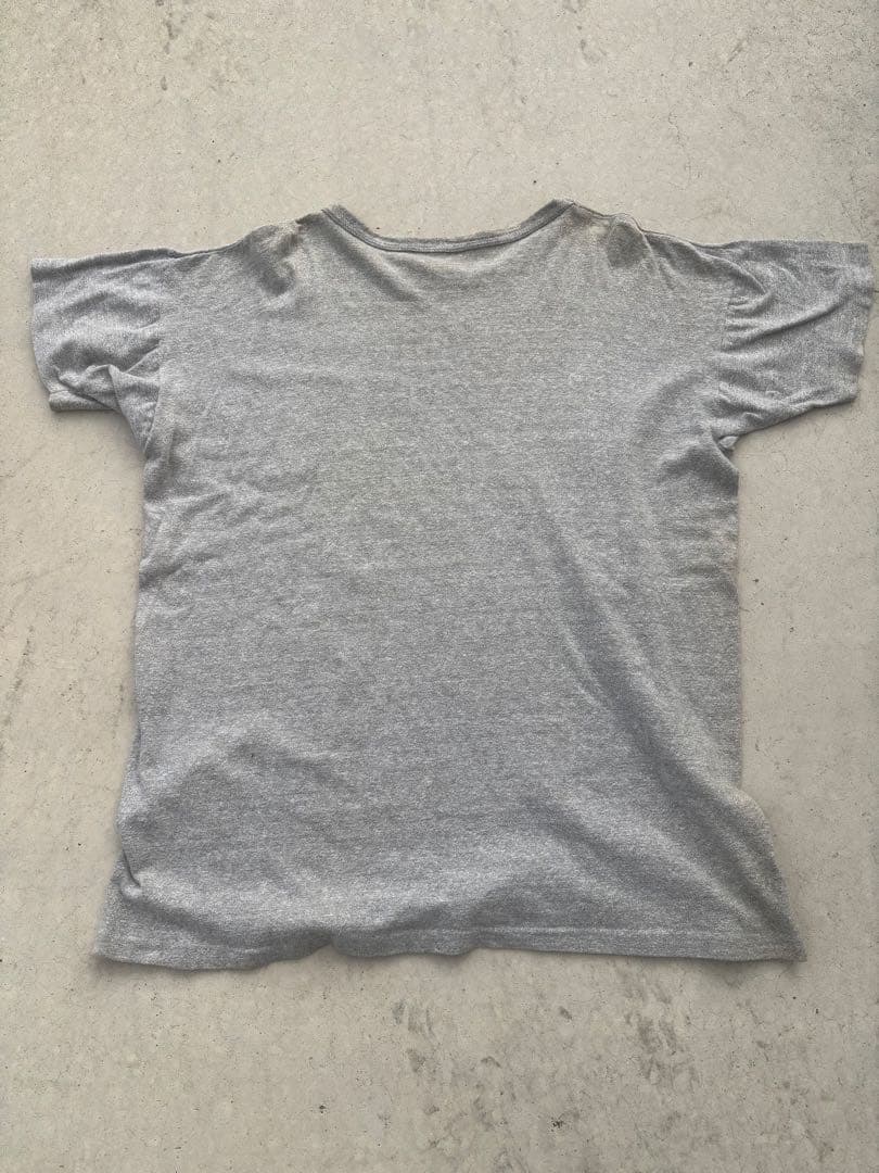 70s バータグ初期　グレーTシャツ