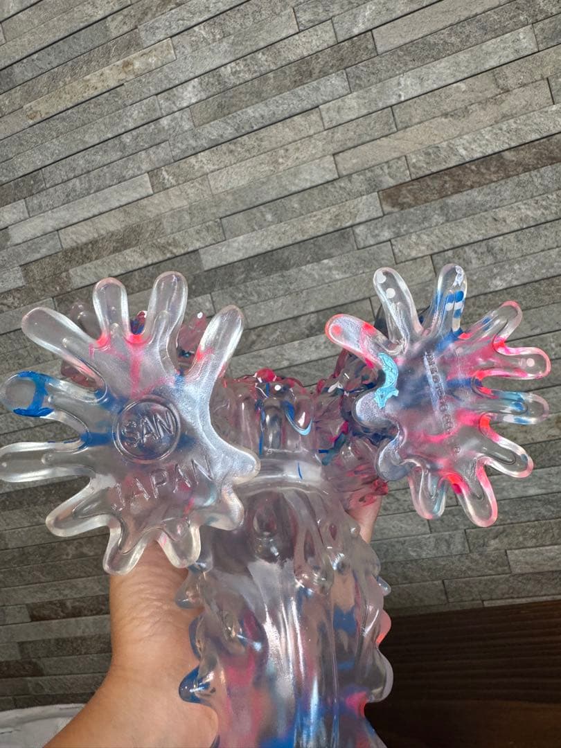 マルサン450 ヘドラ　ウィンドチャーム　ブルーシルバー　ゴジラストア限定