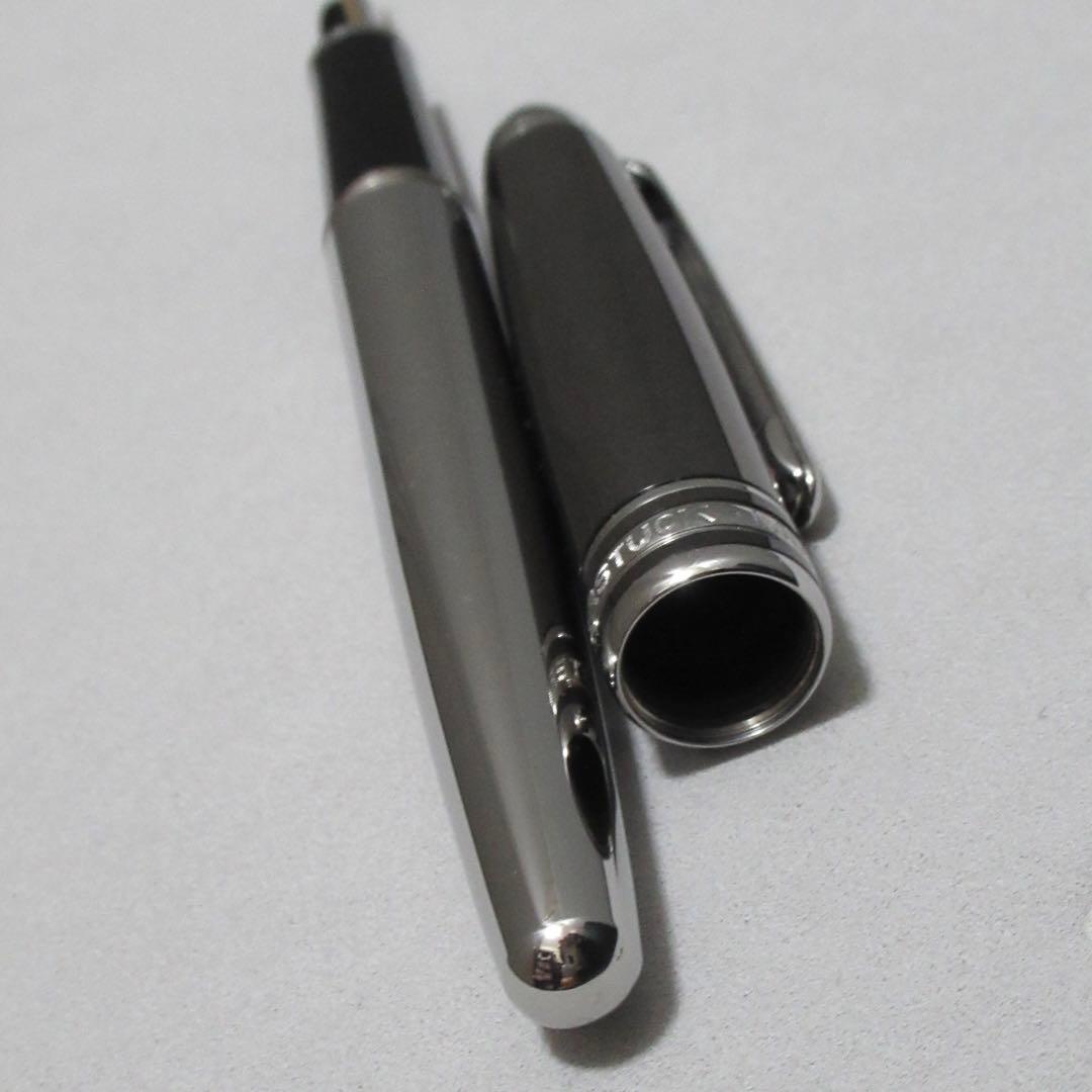 モンブラン 万年筆 145 ソリテール ヘマタイト 3508