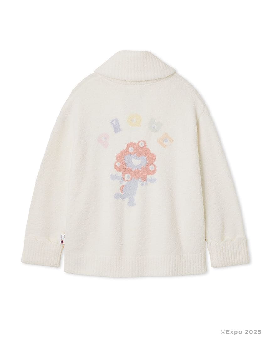 関西万博限定 ジェラピケ ミャクミャクショールカーディガン ユニセックス S-M