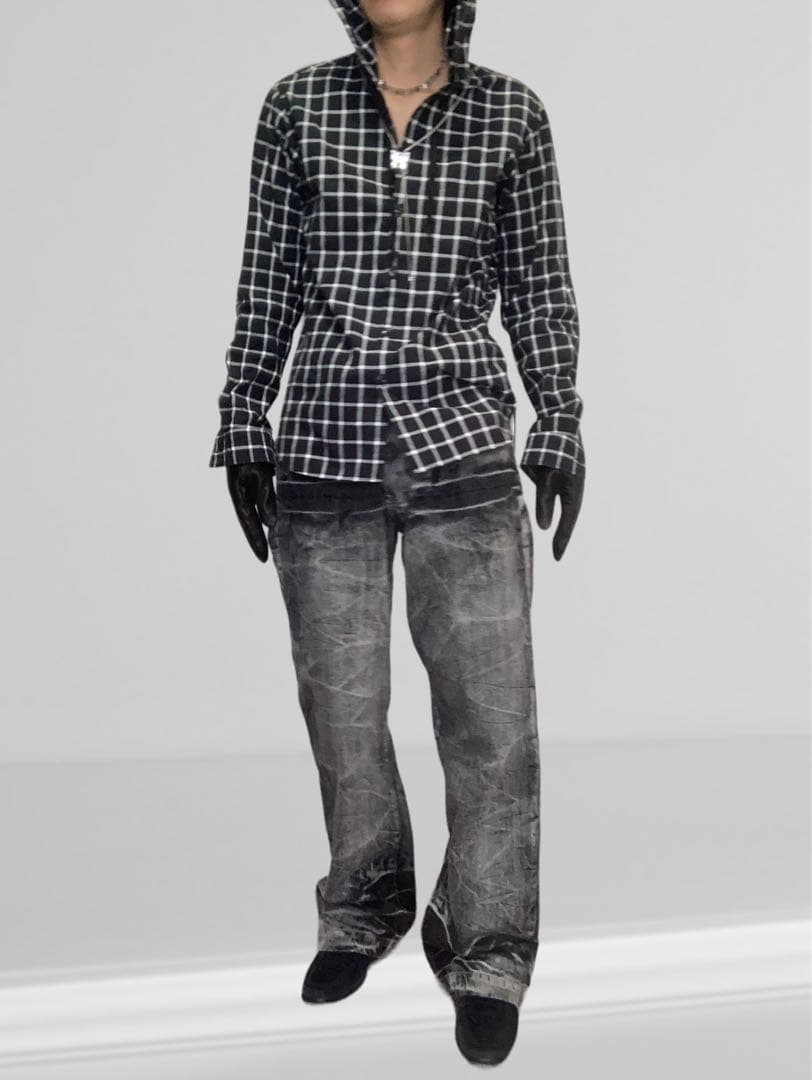 BLACK LAMB LEATHER GLOVE 3091T レザー手袋