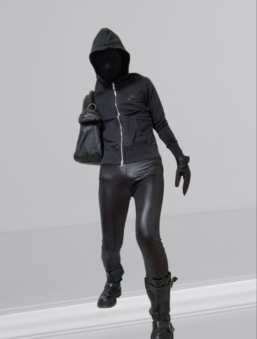 BLACK LAMB LEATHER GLOVE 3091T レザー手袋