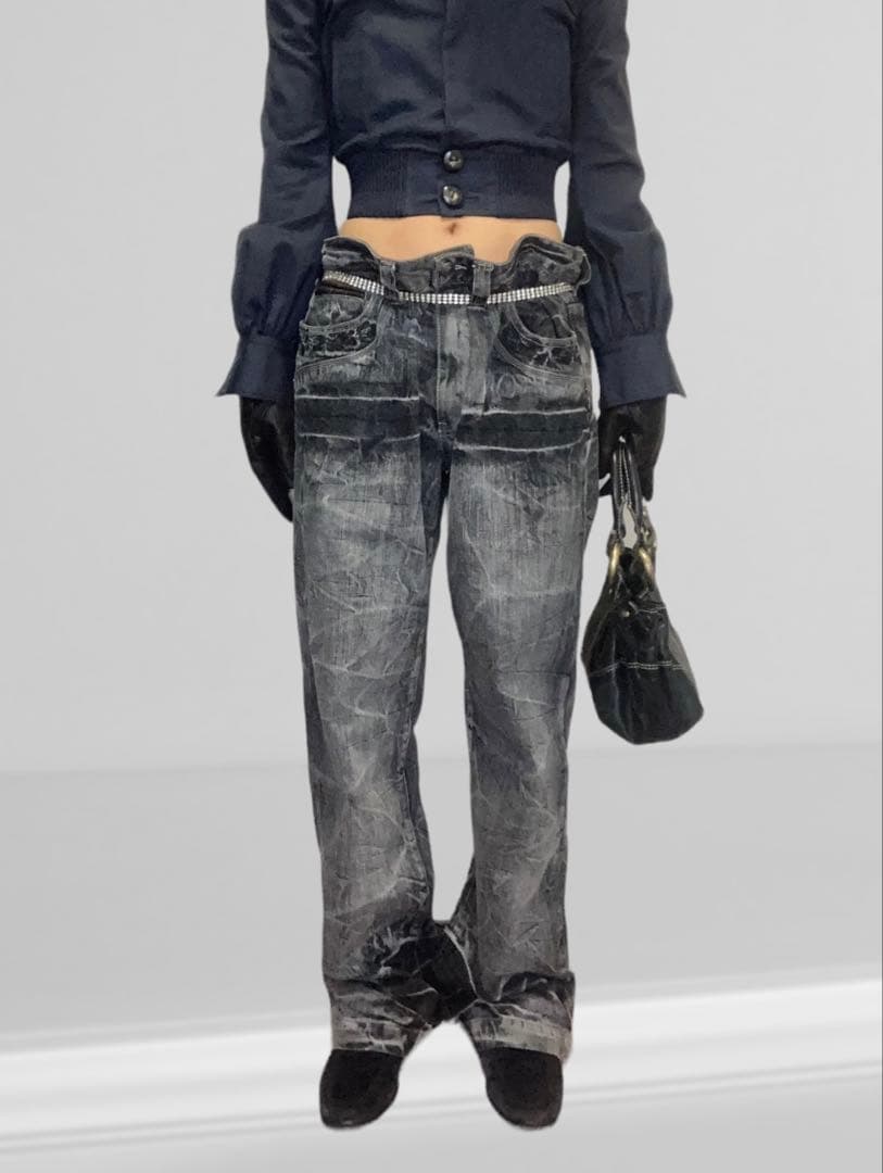 BLACK LAMB LEATHER GLOVE 3091T レザー手袋