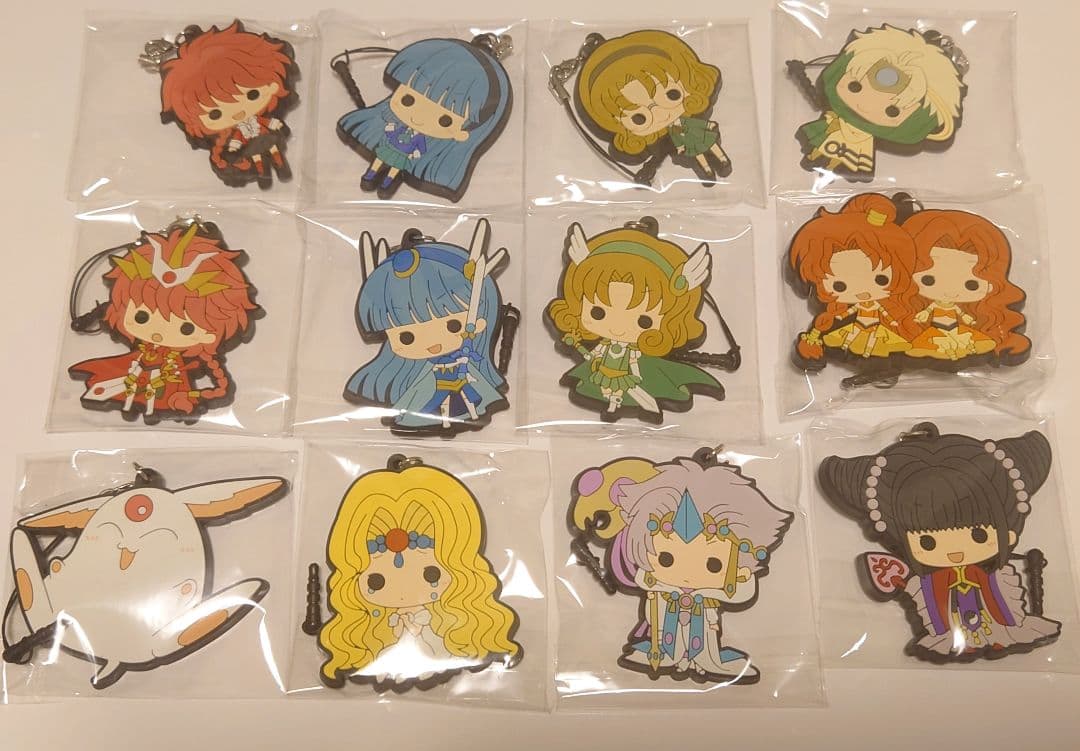 魔法騎士レイアース　トレーディングラバーストラップ　22点