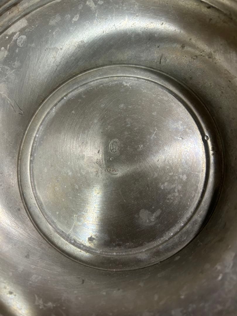 非売品大型錫　ピューターシャンパンクーラー　アイスボックス　ワインクーラー