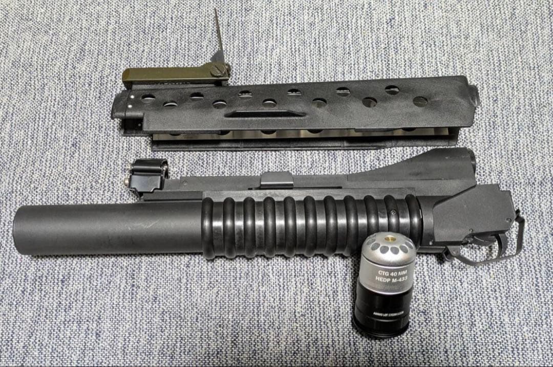 S＆T M203タイプ FRP グレネードランチャー アッパーハンドガード