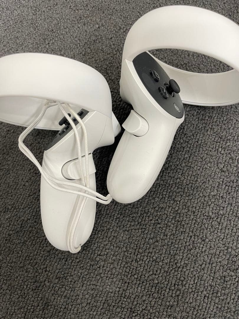 quest2 128GB ヘッドセット ホワイト コントローラー2個付き