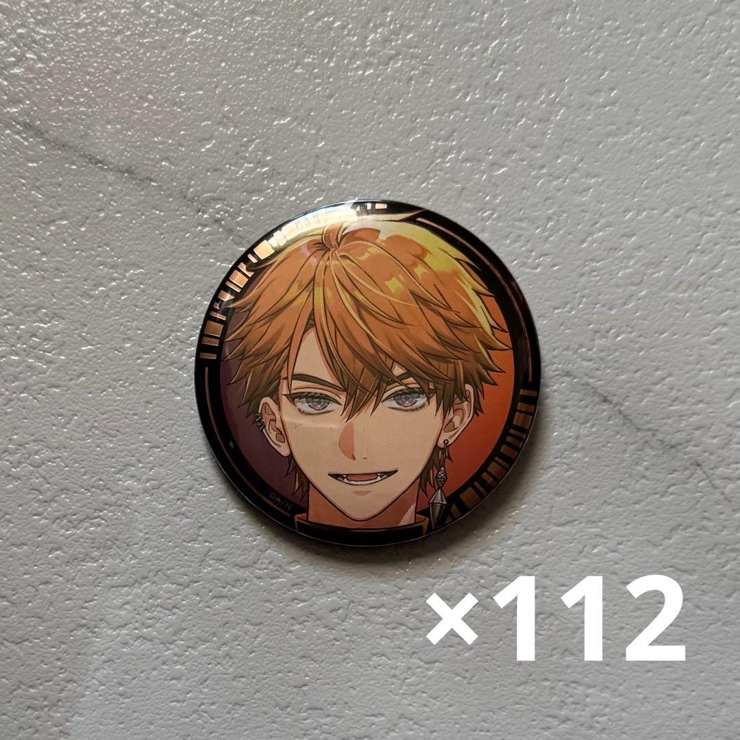 にじさんじ 3SKM 北見遊征 ハフアニ ハーフアニバーサリー 缶バッジ