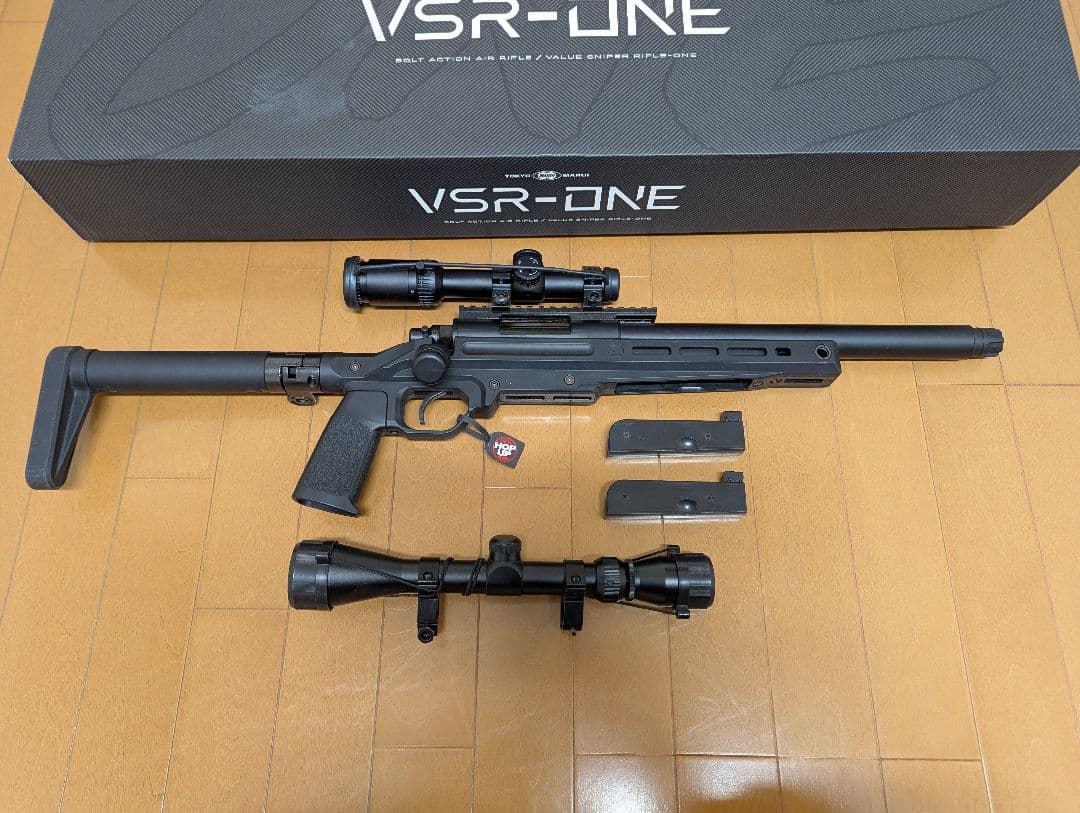 東京マルイ VSR-ONE ベクターオプティクススコープ マガジン スコープ付