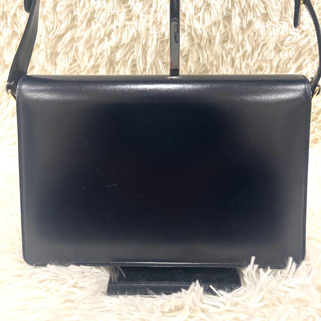 CELINE セリーヌ ショルダーバッグ ホースビット 馬車金具 ブラック