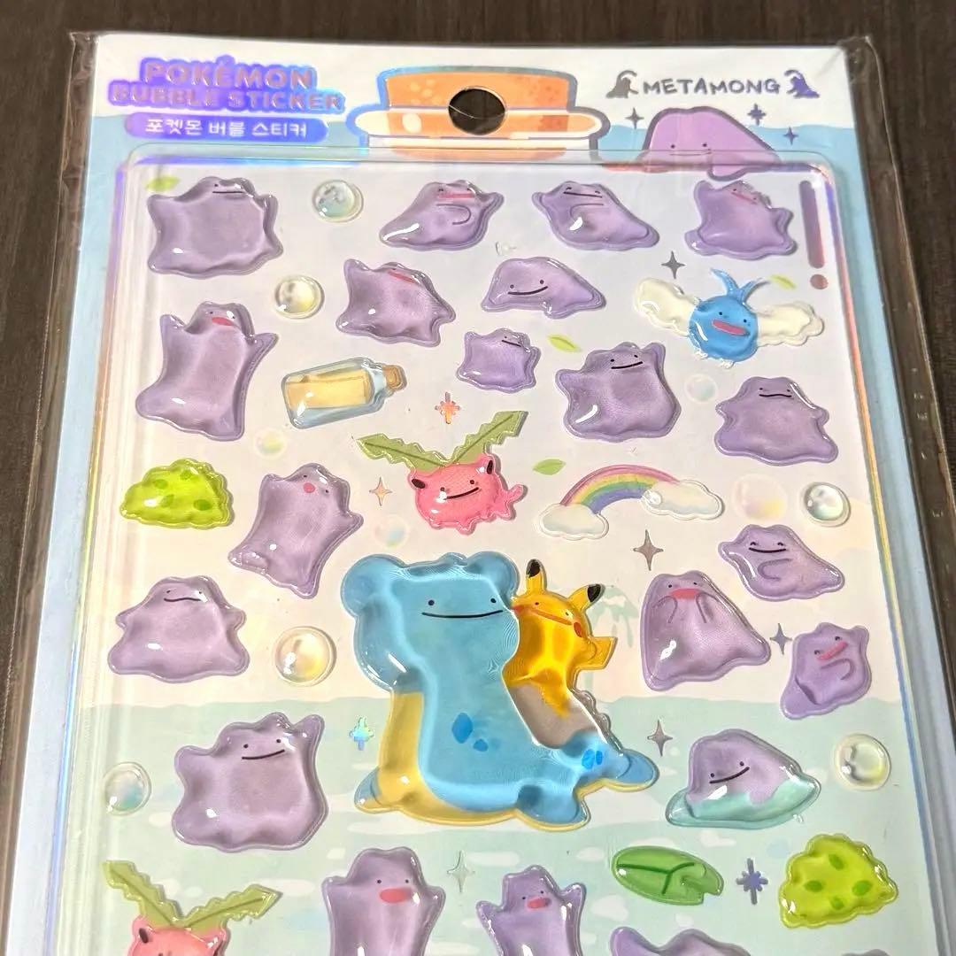 韓国限定 メタモン バブルステッカー 正規品