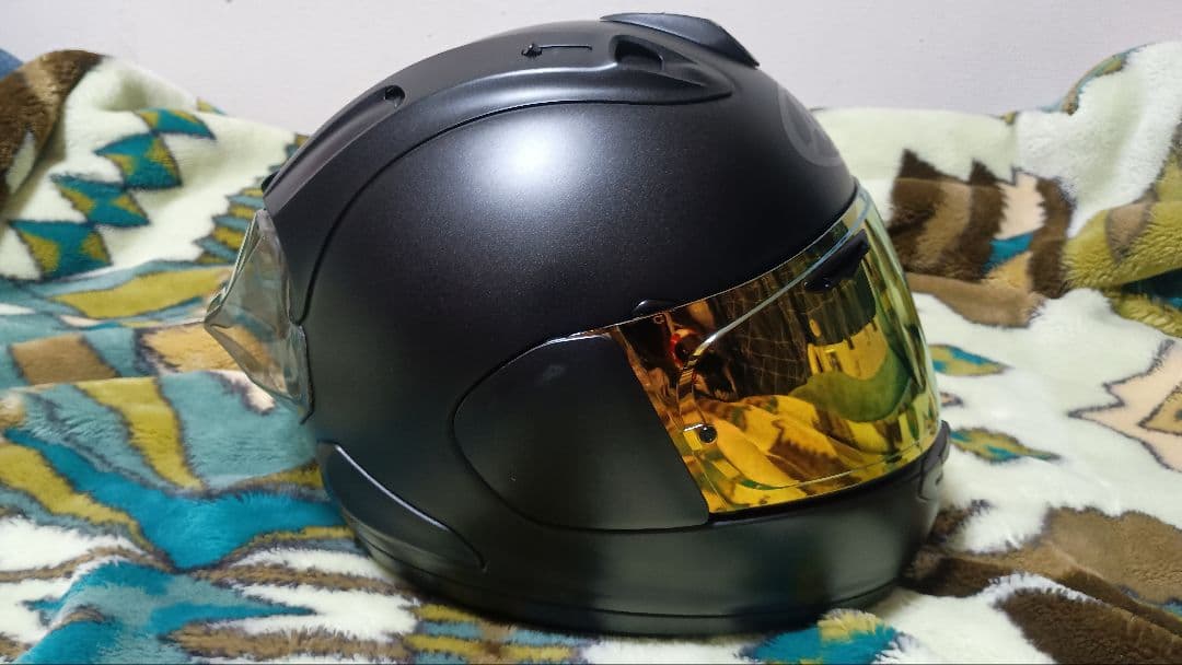 アライRX-7X マッドブラック　ミラーシールド付き　XL