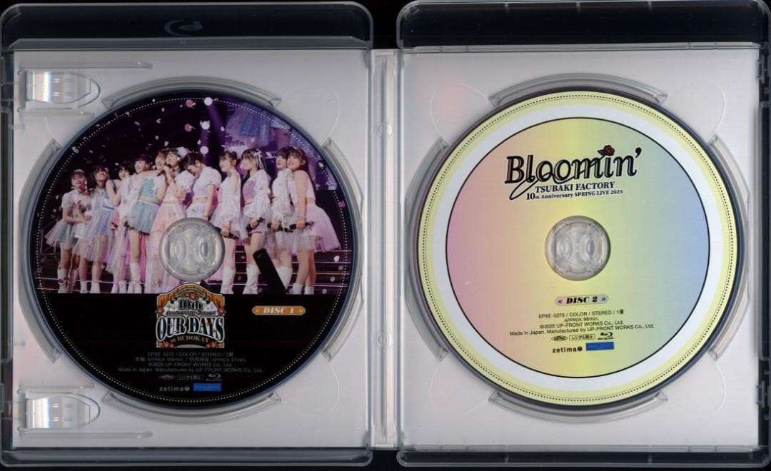 つばきファクトリー/10th Anniversary Concert　ブルーレイ