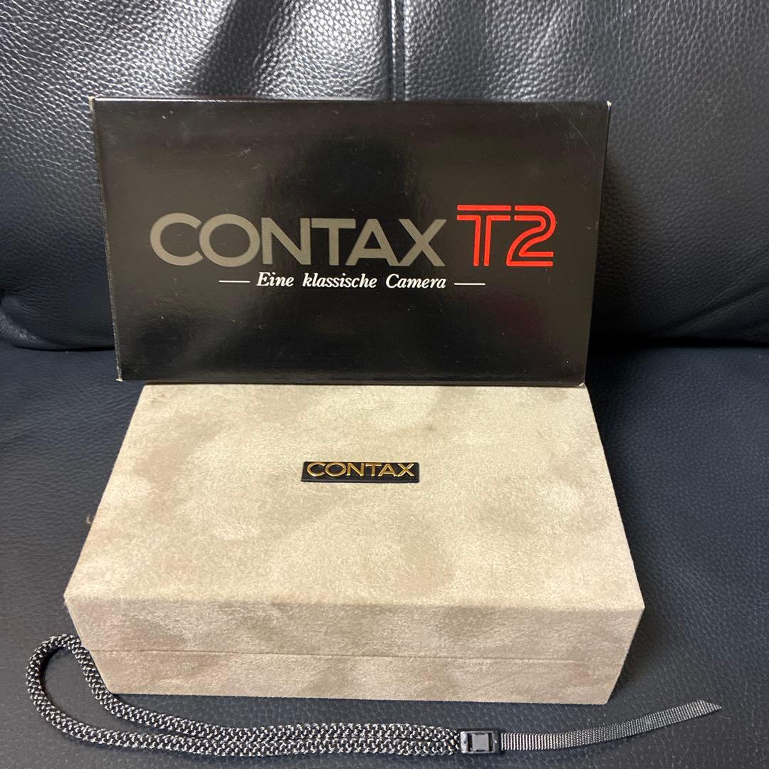 【空箱】CONTAX T2 箱のみ　本体、説明書なし　コンタックス