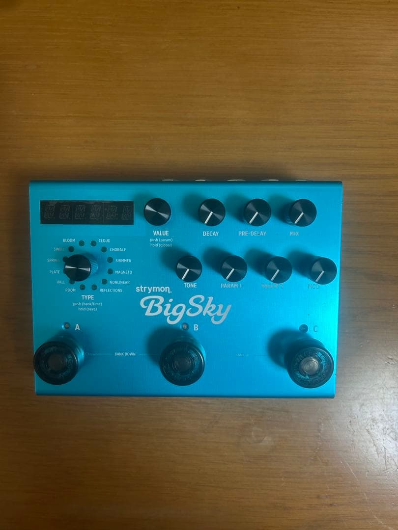 strymon BigSky リバーブエフェクター