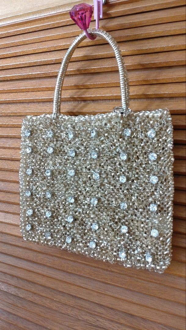 アンテプリマ ワイヤーバッグ ゴールド＆シルバー