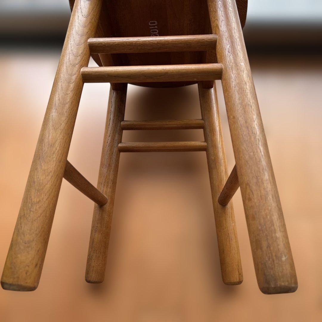 カリモク ヴィンテージ スツール2個