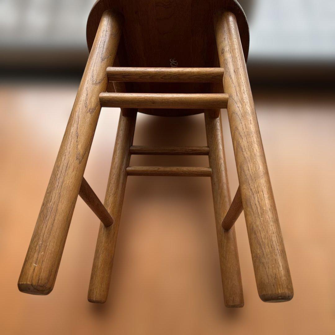 カリモク ヴィンテージ スツール2個