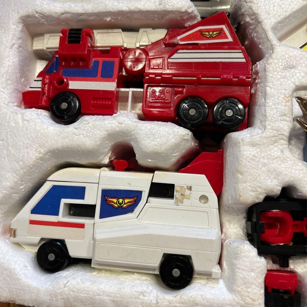 激レア　太陽の勇者　ファイバード　4体合体　スーパーガーディオン　タカラトミー