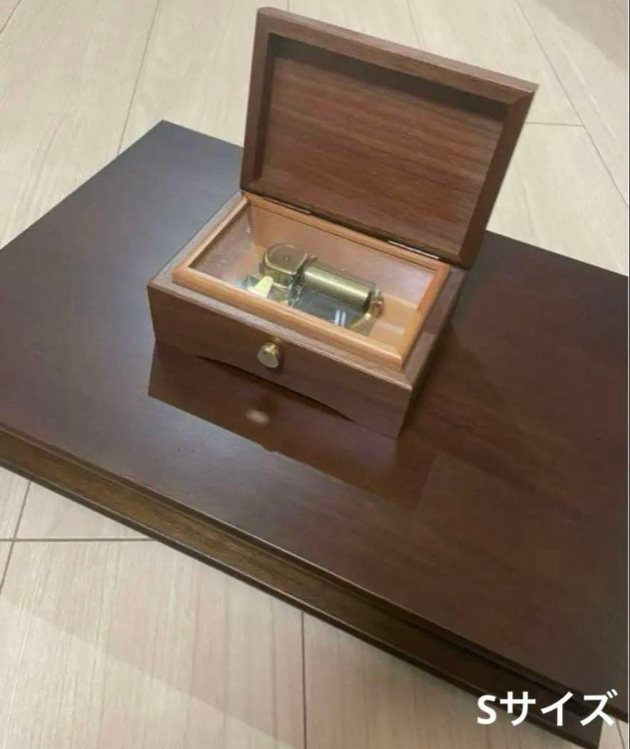【新品未使用品】オルゴール用　サウンドボックス　共鳴箱Ｓサイズ
