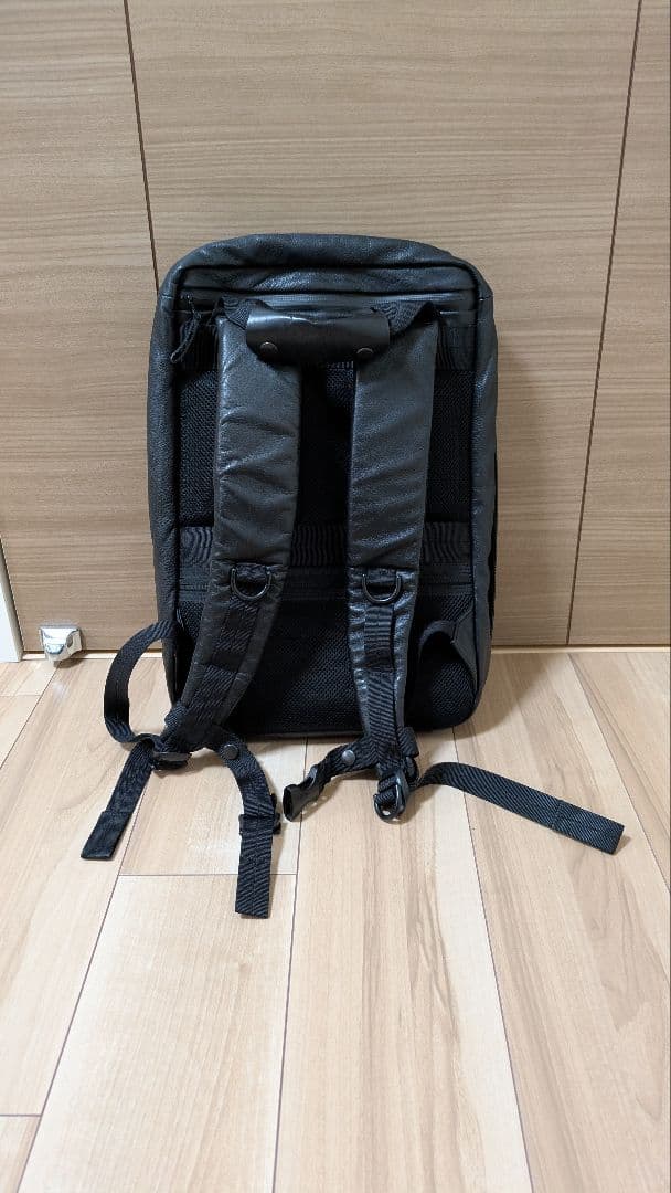 カワニシカバン seowU[セオウー]｜撥水レザー　ブラック