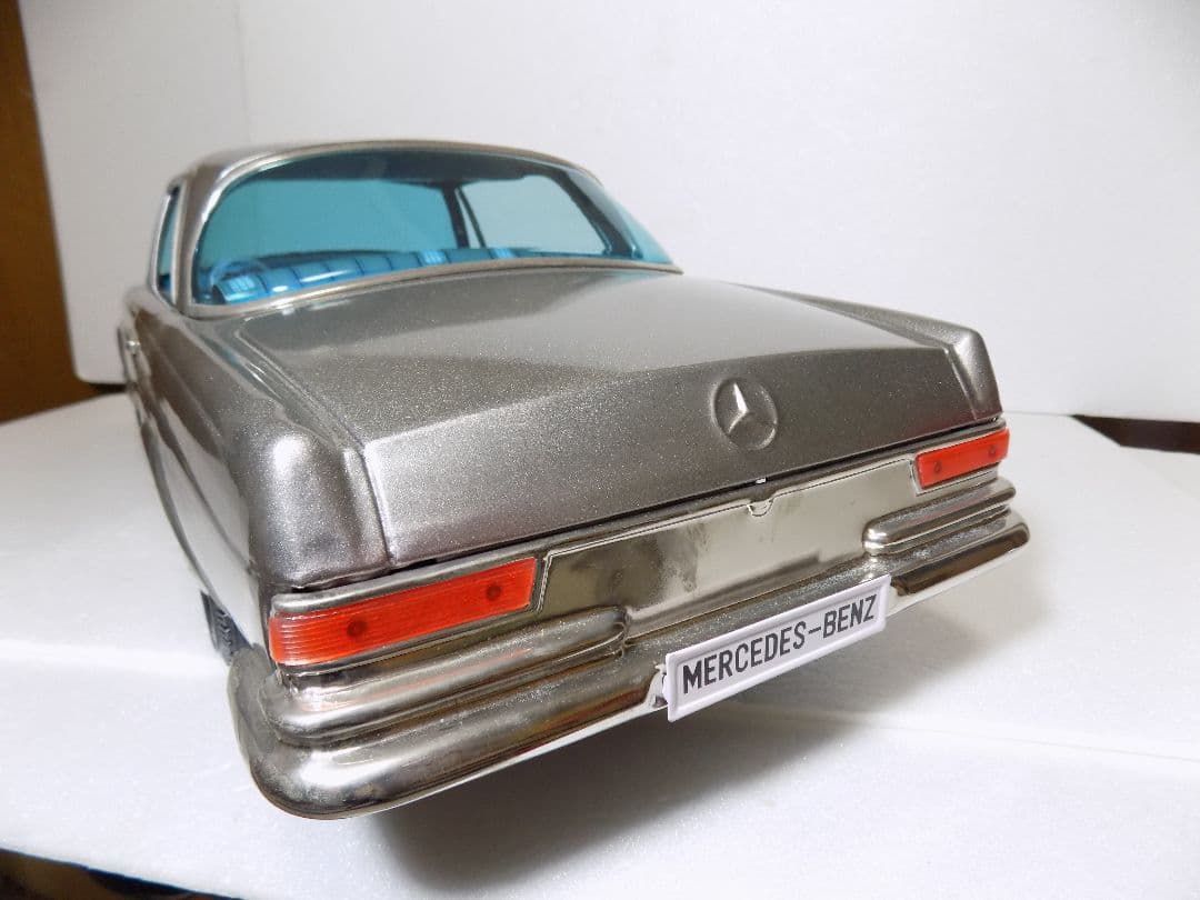 イチコー　ブリキ　【Mercedes Benz 300SE シルバー】 箱付き