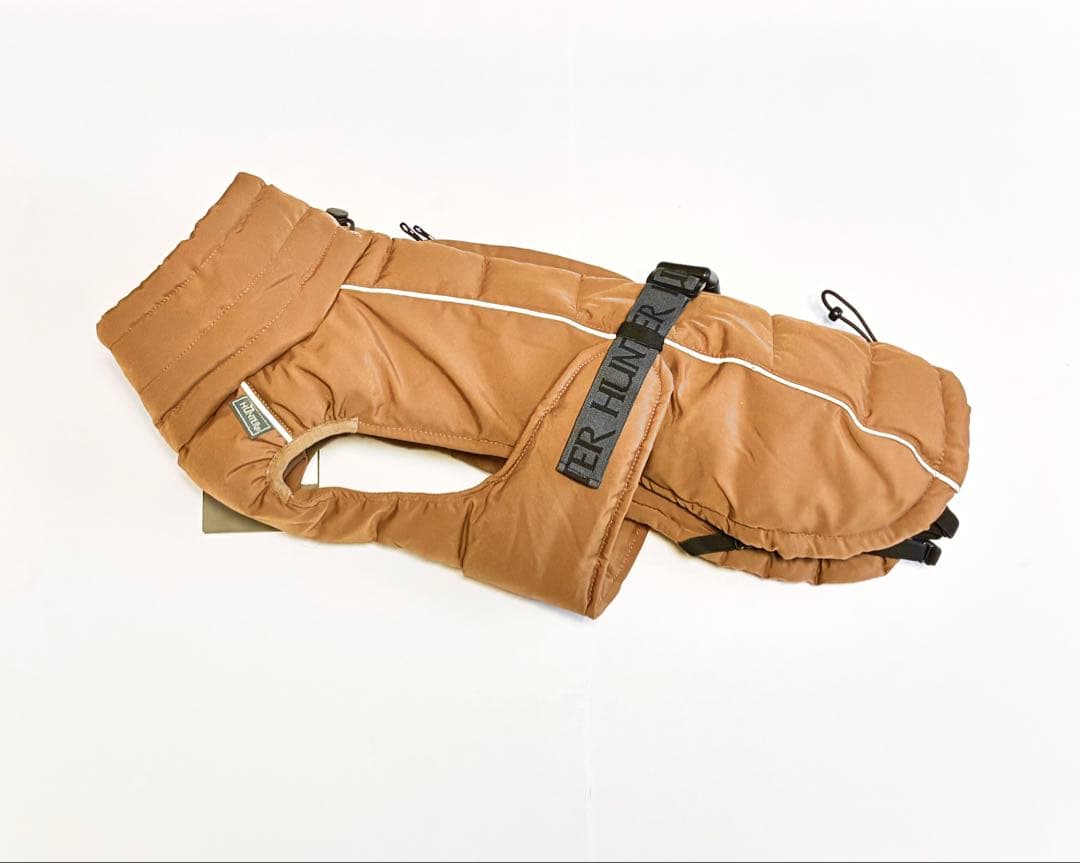 《 美品 》HUNTER 犬 服 コート パクソン 着丈35 caramel