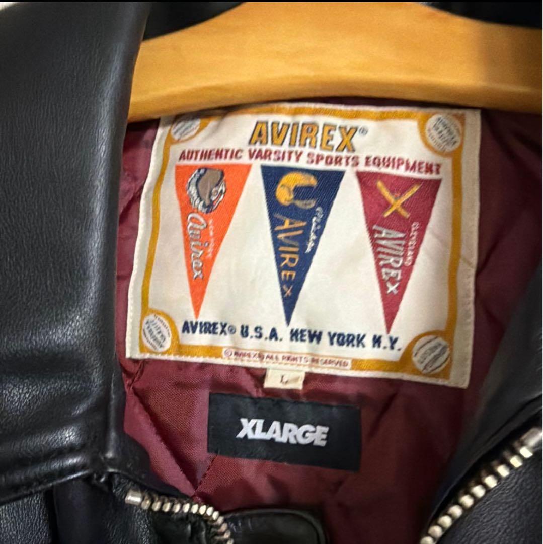 xlargeとavirexのコラボジャケット