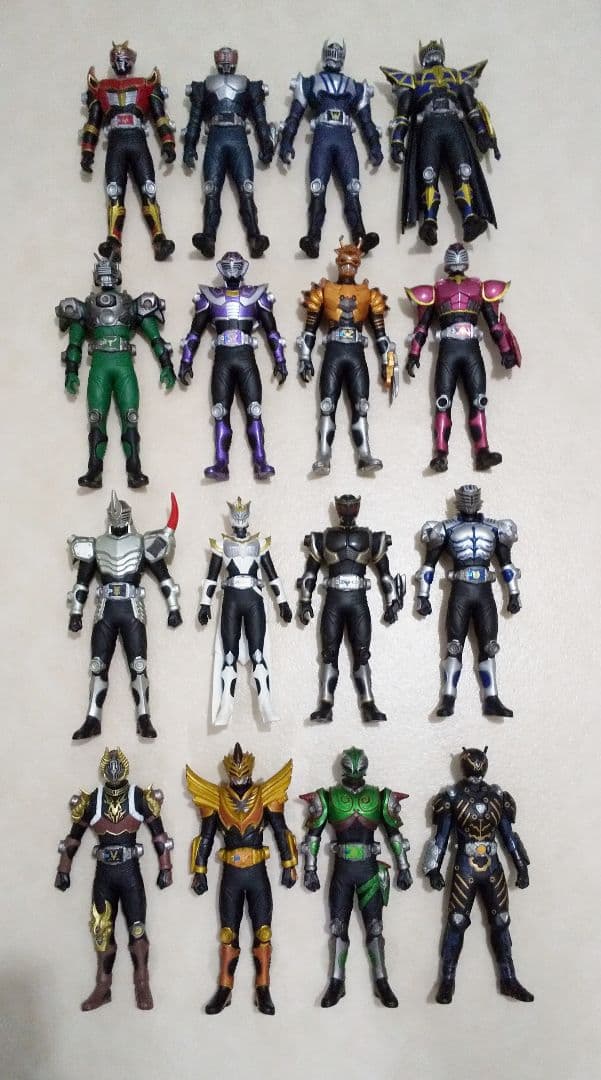 ライダーヒーローシリーズ 仮面ライダー 龍騎 16体セット ソフビ フィギュア