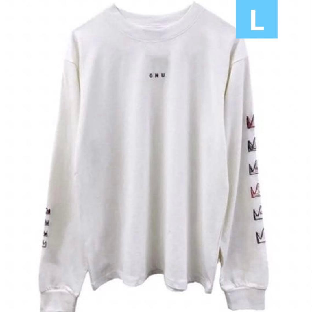 King Gnu stitched gnu long sleeve tee 白