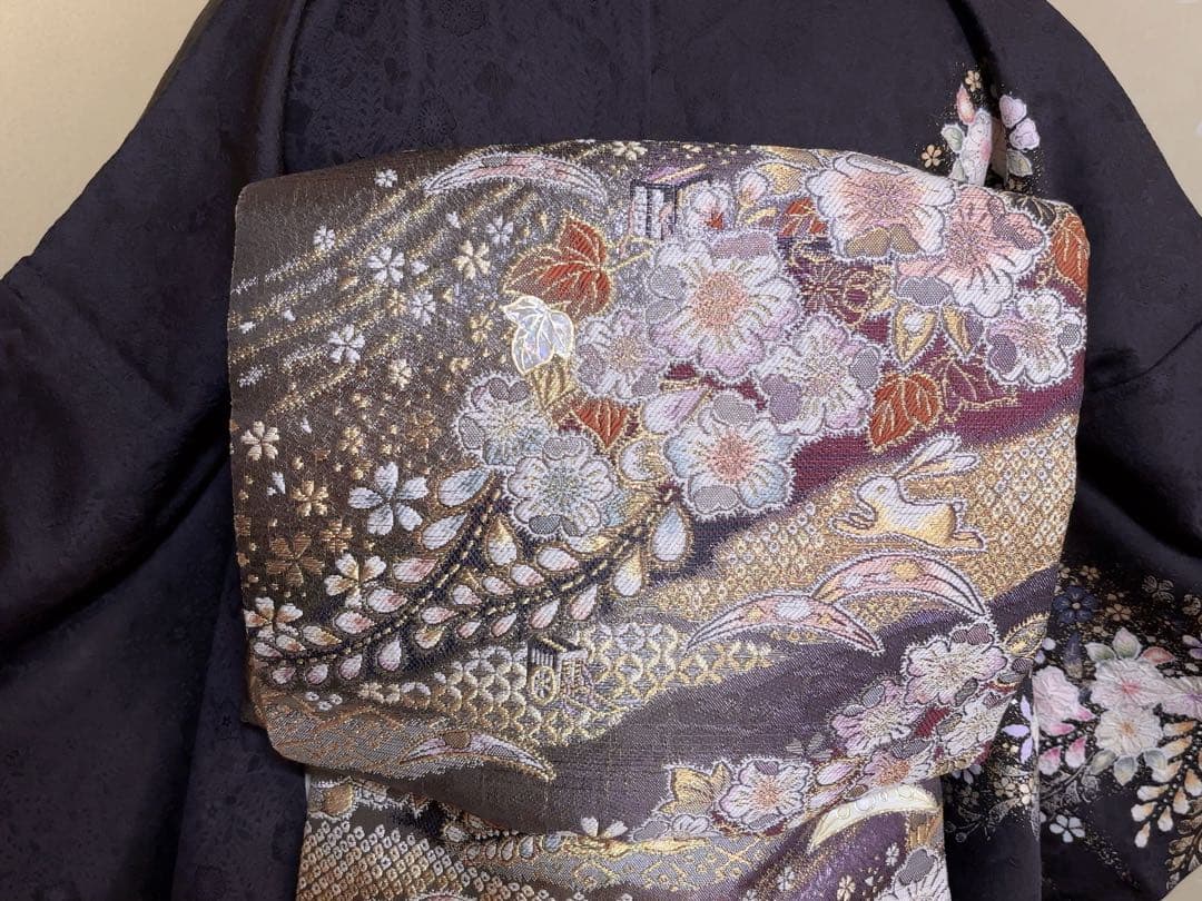 【専用】新品未使用 翠山工房 最高級 訪問着 袋帯 長襦袢 3点セット 辻が花