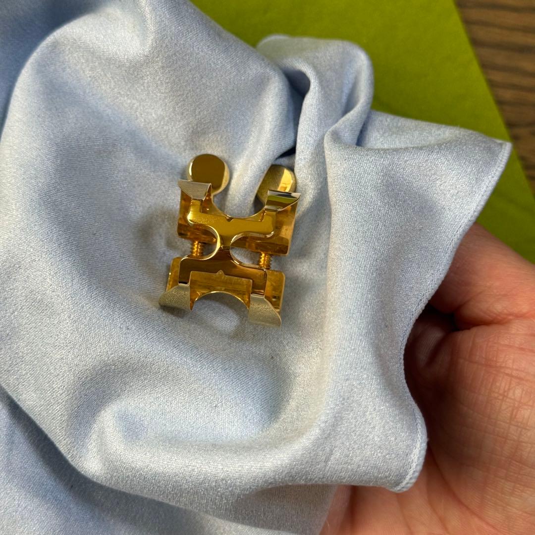 ハリソン アルトサックス リガチャー 金メッキ