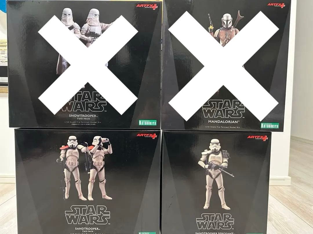 Artfx+ スターウォーズ　フィギュアセット